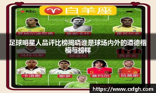 足球明星人品评比榜揭晓谁是球场内外的道德楷模与榜样